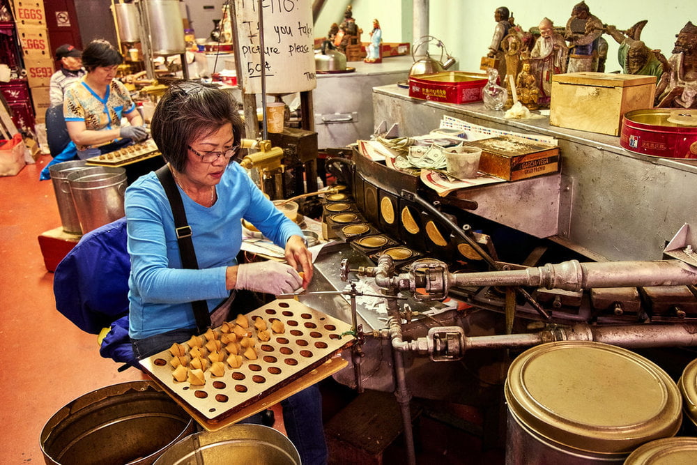 Visit the Golden Gate Fortune Cookie Factory