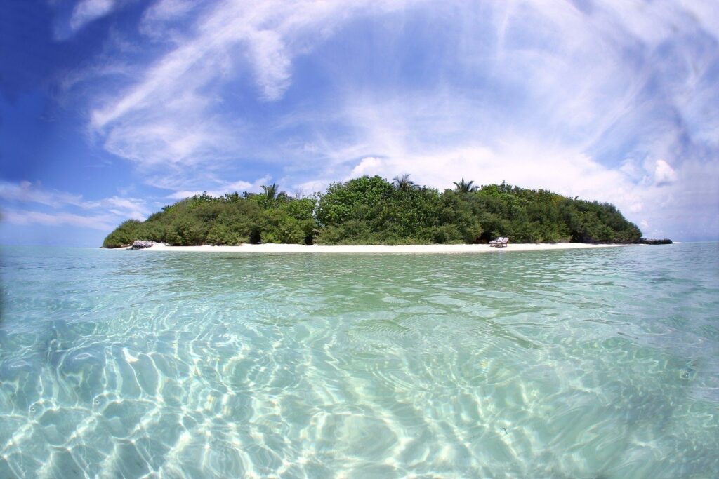 Clearest Water Maldives Island