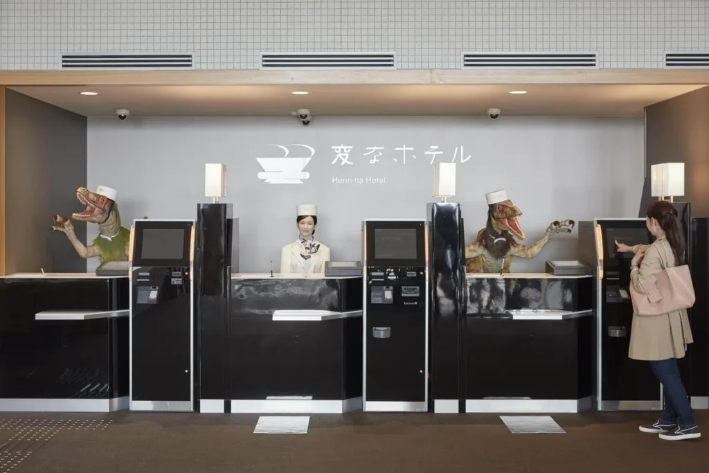 Robot Hotel Reception