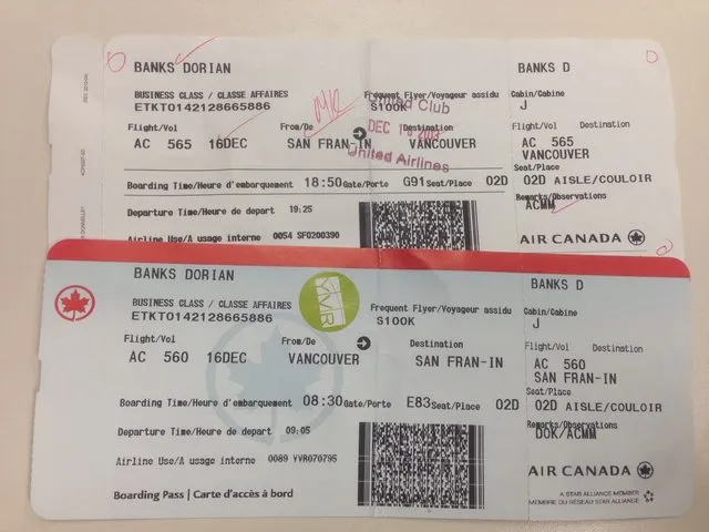 Roundtrip Flight Ticket