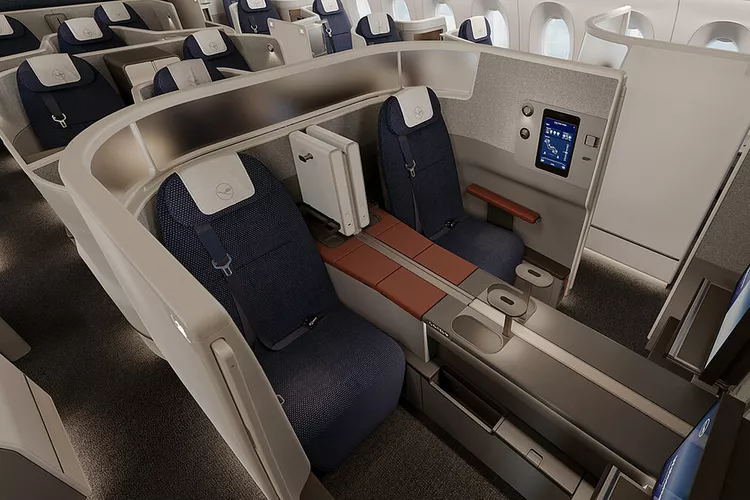 Lufthansa New Business Class Cabin