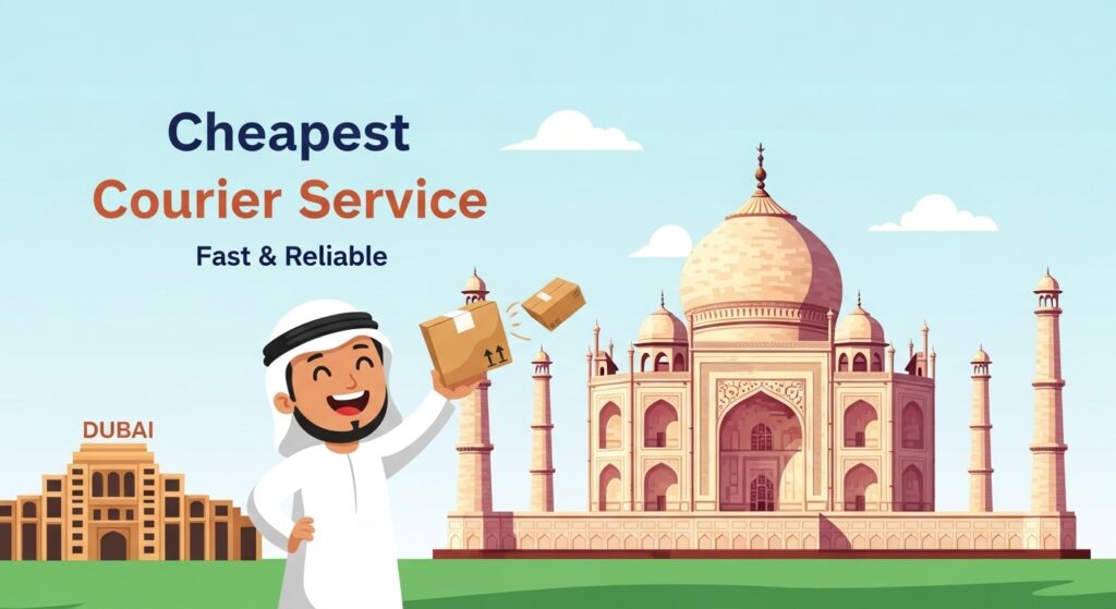 Cheapest Courier Service from Dubai to India