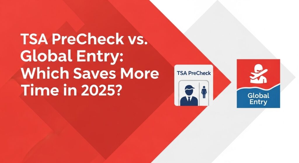 TSA PreCheck vs. Global Entry