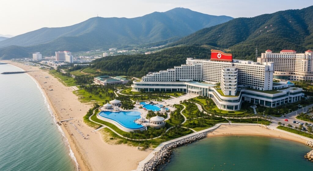 North Korea opens luxury beach resort