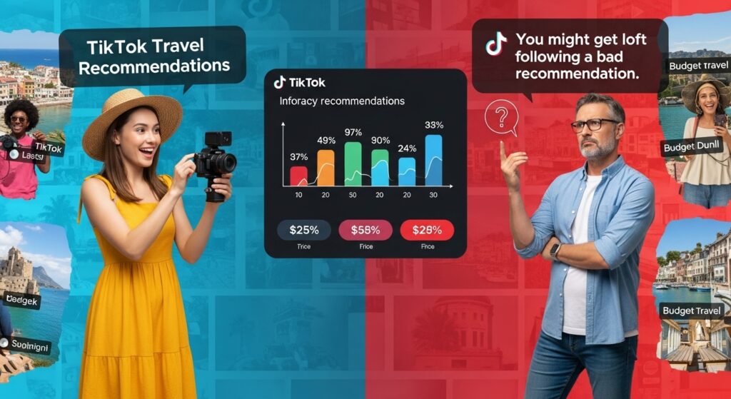 TikTok Budget Travel Recommendations