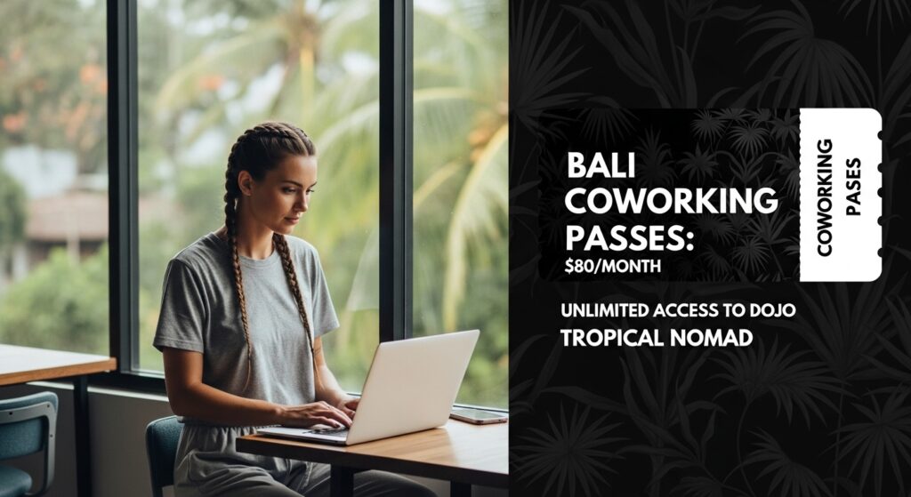 Bali monthly coworking discount
