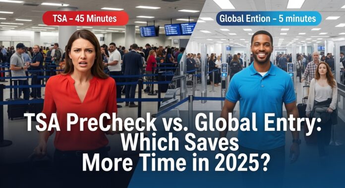 TSA PreCheck vs. Global Entry