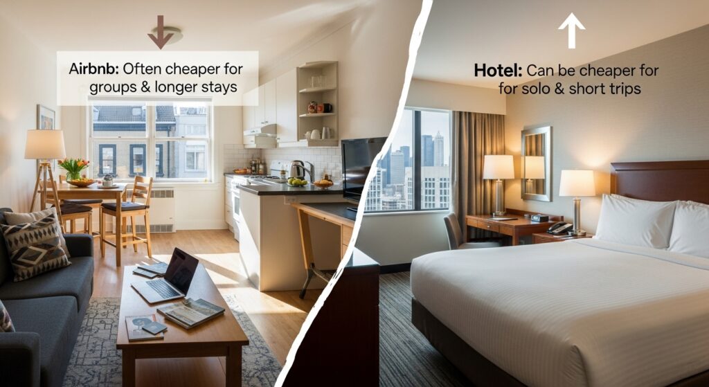 Airbnb Vs Hotel