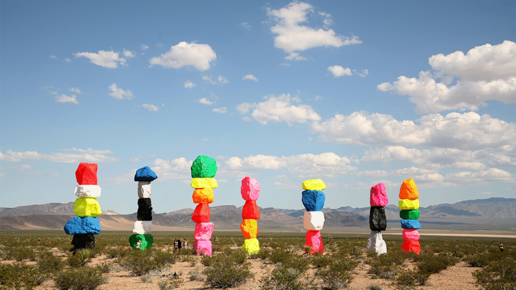 Seven Magic Mountains Nevada