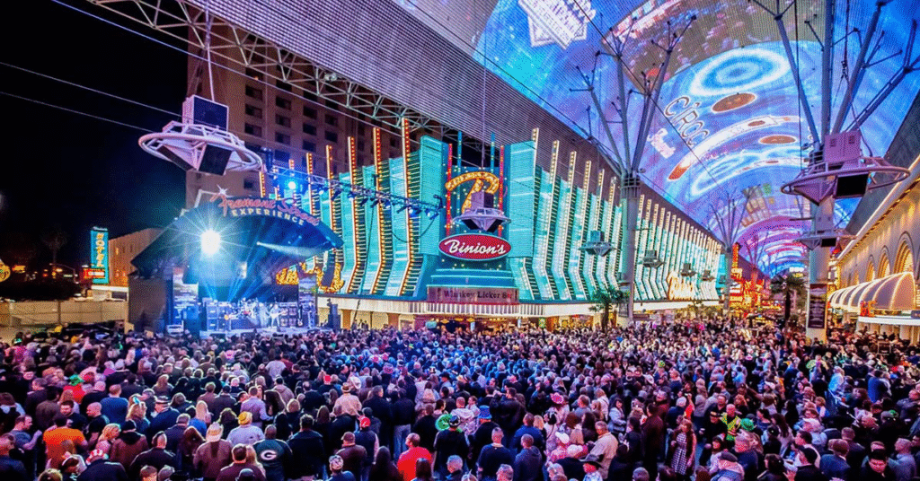 Fremont Street free Concert