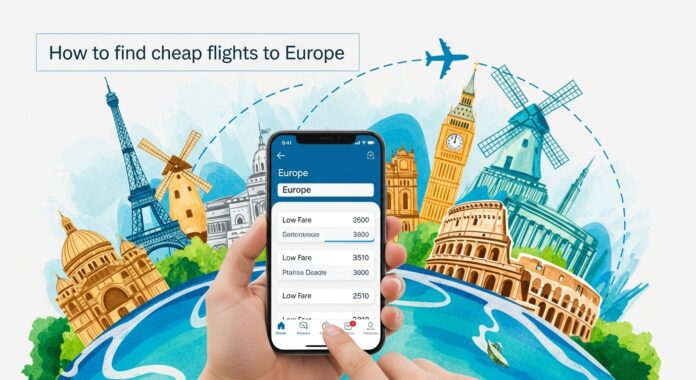 How to find cheap flights to Europe How to find cheap flights to Europe
