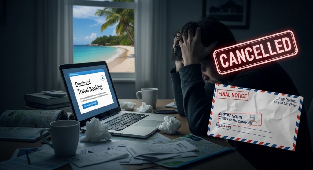 Declined Travel Booking