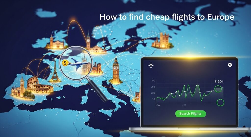 How to find cheap flights to Europe