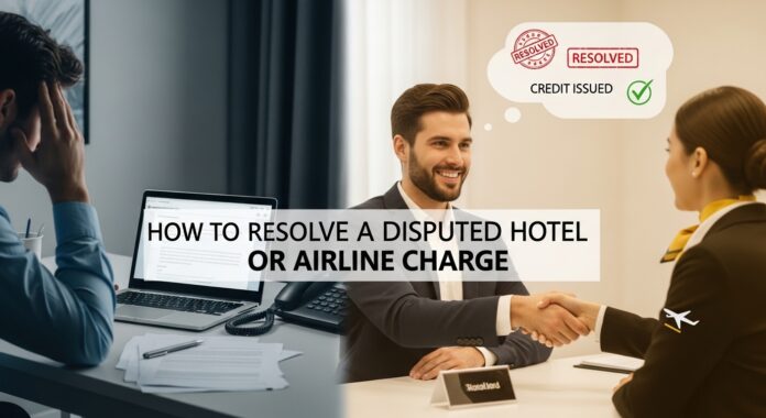 Hotel or Airline Charge Hotel or Airline Charge