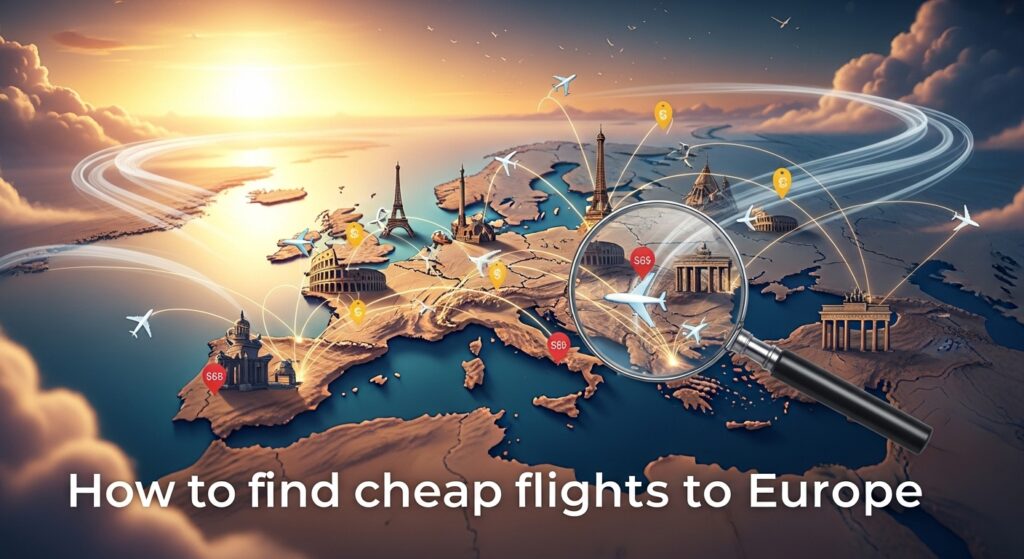 How to find cheap flights to Europe