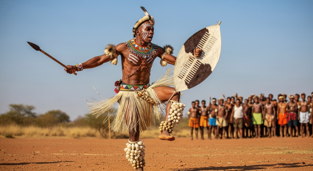 Zulu Warrior Dances in South Africa