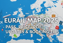 Eurail Map 2025 – Pass, Price, PDF, Updates & Booking Tips Eurail Map 2025