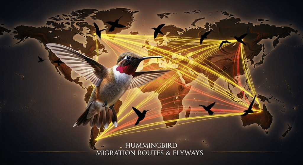Hummingbird Migration Map