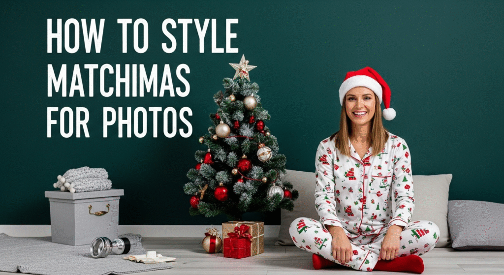Christmas pajama photos