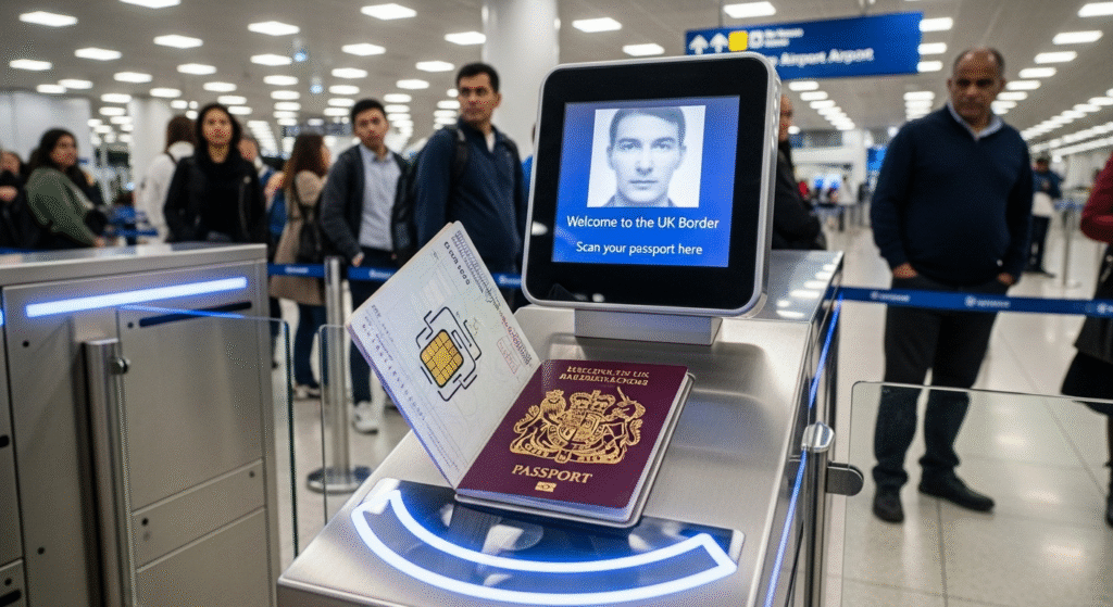 UK Passport Free Border Trial