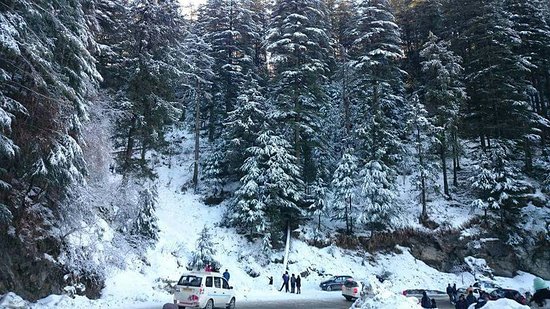 Snowfall in himachal