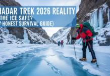 Chadar Trek 2026 Reality: Is the Ice Safe? (My Honest Survival Guide) Chadar Trek