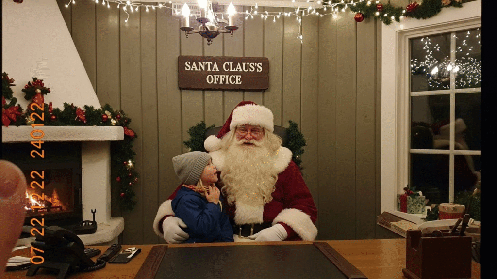 Santa Meeting at Santa Claus Village