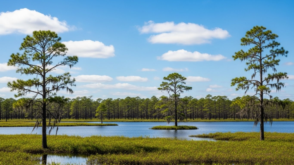 A picture of Louisiana Swamps