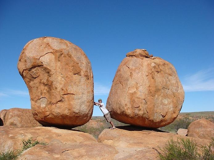 The Devil's Marbles in Australia