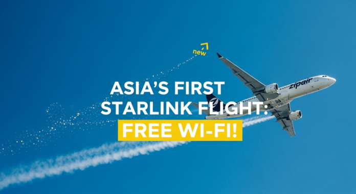 zipair wifi starlink zipair wifi starlink