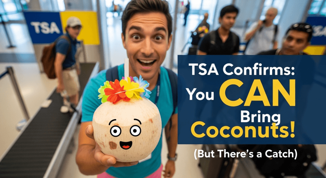 Tsa Coconut Allowed From India To Usa