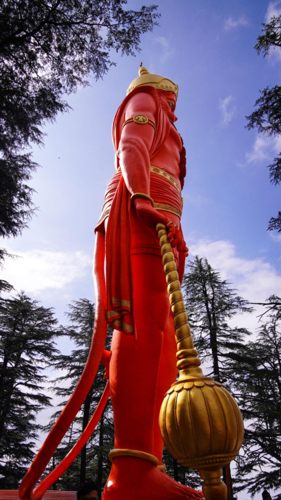 hanuman statue Jakhu Temple