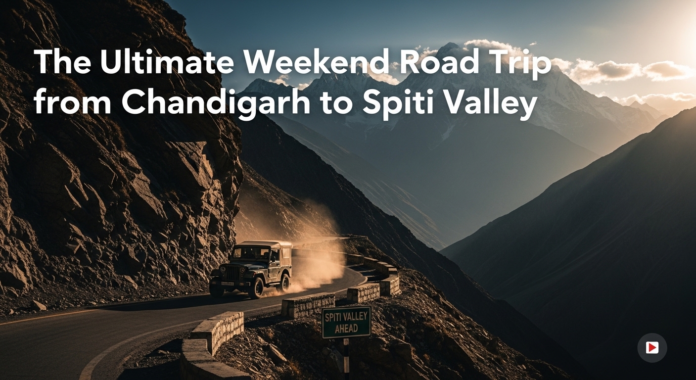 Chandigarh to Spiti Valley road trip Chandigarh to Spiti Valley road trip