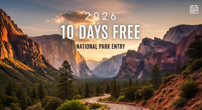 10 Days You Can Enter Any US National Park for Free in 2026
