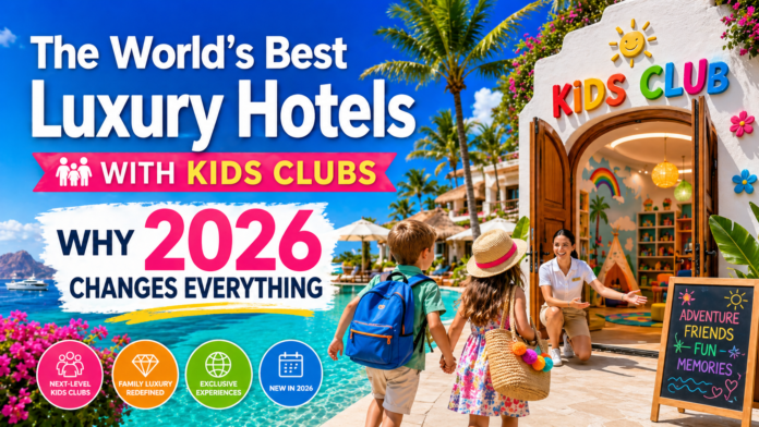 best luxury hotels with kids clubs