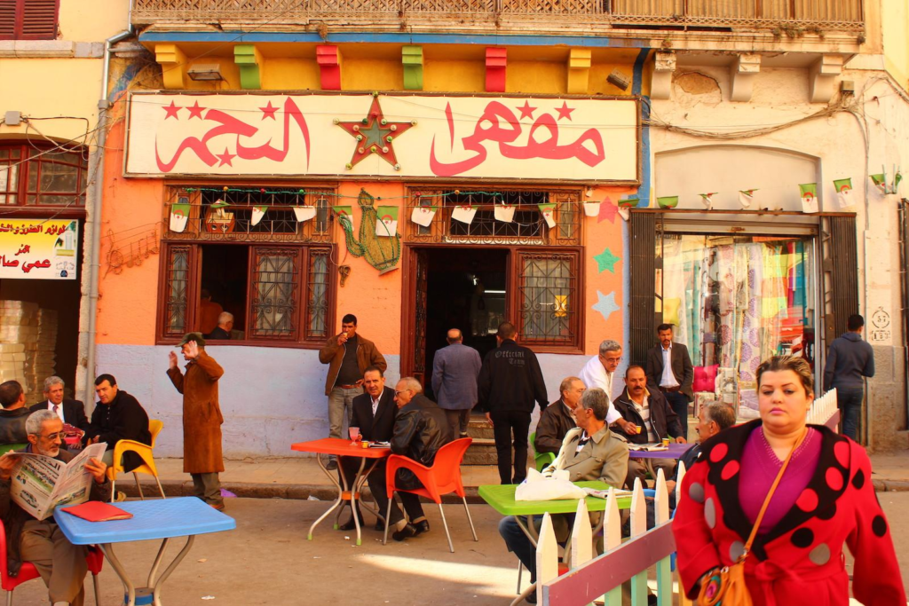 cafe near the Grande Poste