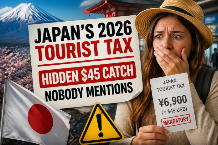 Japan tourist tax 2026