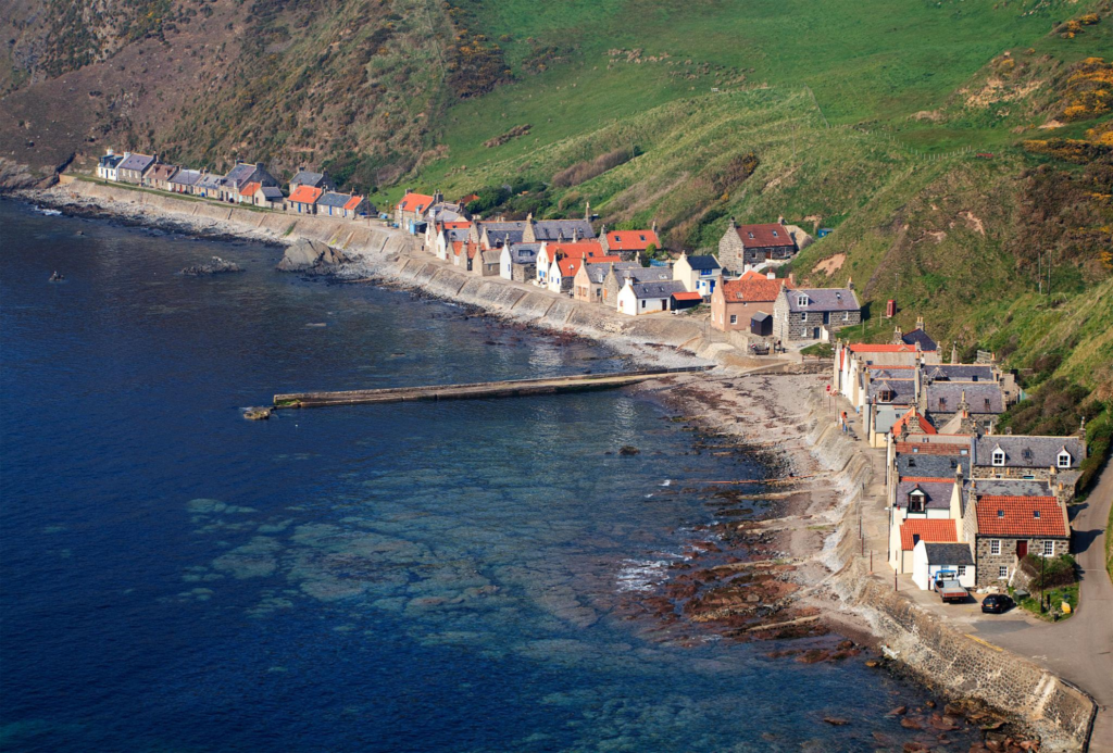 Crovie Village, Moray Firth, Scotland