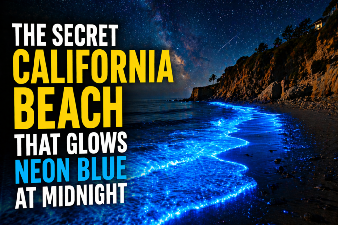 best time to see bioluminescence in California