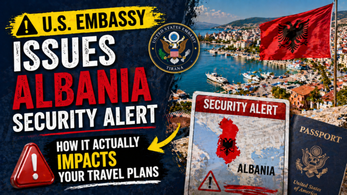 U.S. Embassy Issues Albania Security Alert