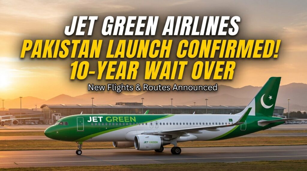 Jet Green Airlines Pakistan