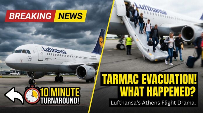 Lufthansa Athens–Munich Flight