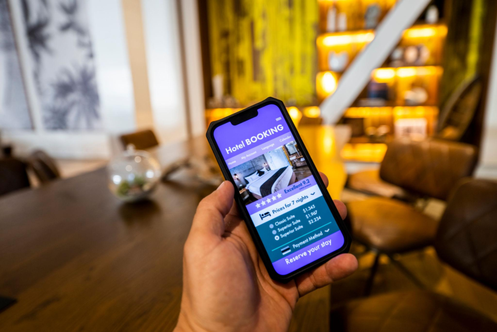 Travelers searching for hotels during FIFA 2026