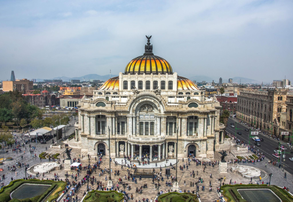 Palacio de Bellas Artes in Mexico City