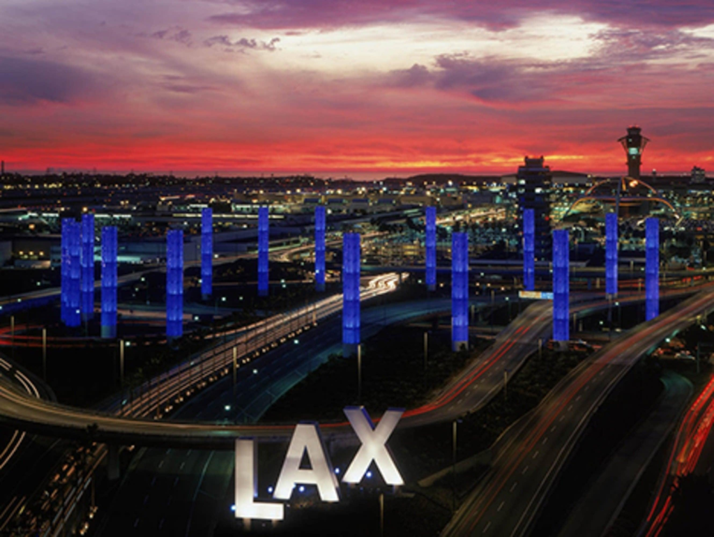 LAX airport area near World Cup stadium