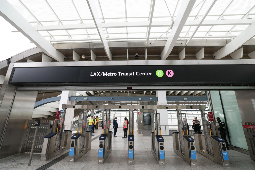 LAX Metro Transit Center for World Cup travel