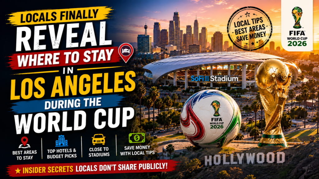 where to stay in Los Angeles during World Cup