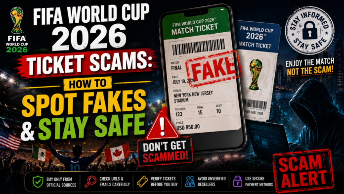 FIFA World Cup 2026 Ticket Scams