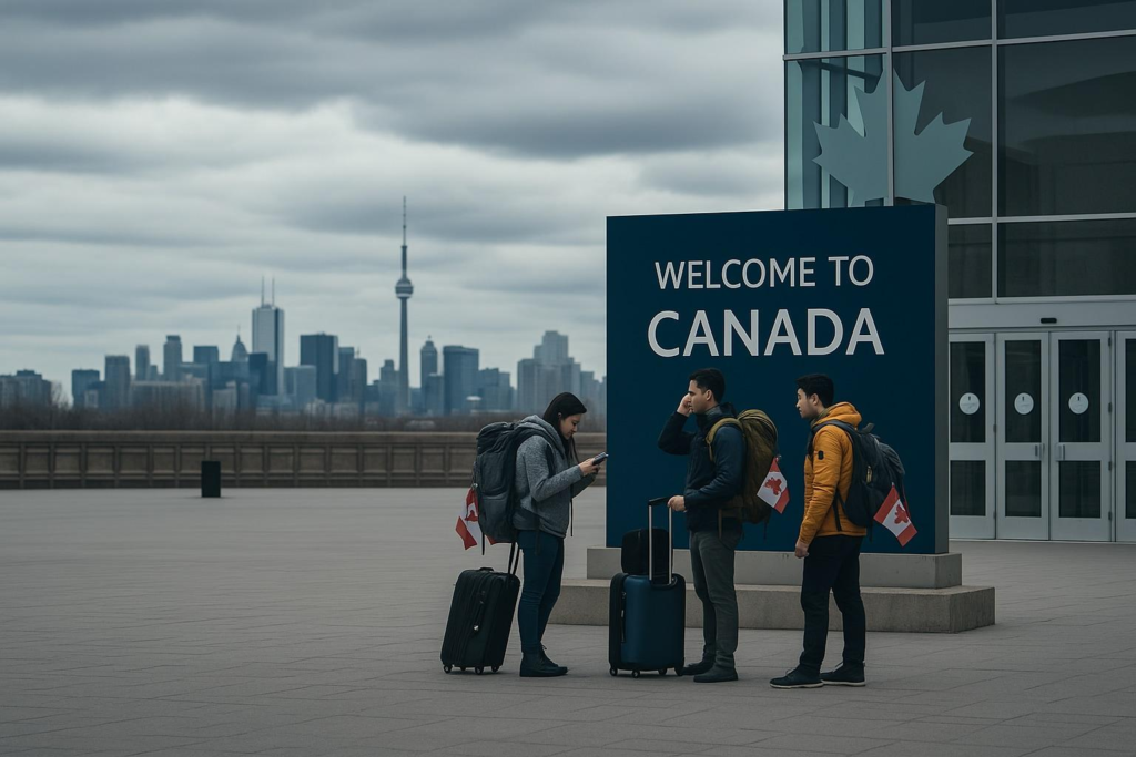 Tourists arriving in Canada for FIFA World Cup 2026