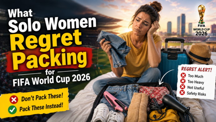 FIFA World Cup 2026 Solo Women Packing Guide